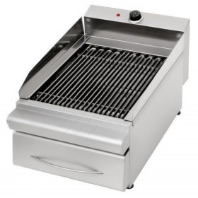 Επαγγελματικό Ηλεκτρικό Grill Νερού Μονό 40 x 63 εκ. GSE 160 PANARITIS Ελλάδος