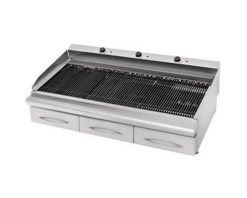 Επαγγελματικό Ηλεκτρικό Grill Νερού Τριπλό 120 x 63 εκ. GSE 360 PANARITIS Ελλάδος