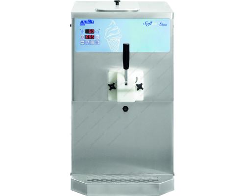 Μηχανή SOFT Παγωτού - Επιτραπέζια - 1 Γεύση 9 Λίτρων (19 Kg / ώρα) SOFTICE 1-T Premium GELITA Ιταλίας 
