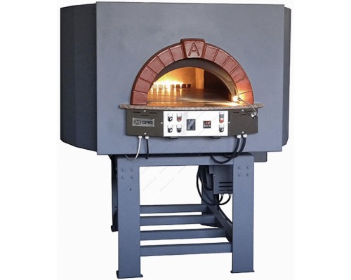 Rotated Traditional Italian Type Gas Pizza Oven for 13 Pizzas, GR140S - Β0, ASTERM FORNI