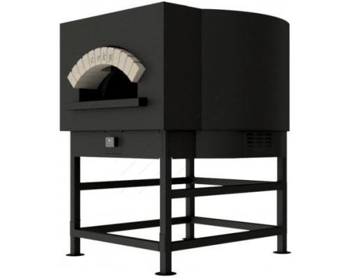 Χτιστός Φούρνος Πίτσας Αερίου & Ξύλου 11 Πίτσες 30 εκ. ROTONDO CEKY Ιταλίας