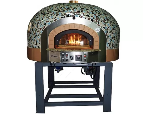 Traditional Italian Type Woodfired Pizza Oven for 7 Pizzas, D120K ASTERM FORNI