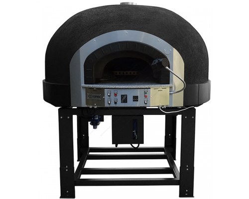 Rotated Traditional Italian Type Gas Pizza Oven for 5 Pizzas, GR85K - B0, ASTERM FORNI