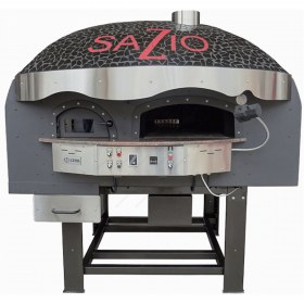 Περιστροφικός Χτιστός Ξυλόφουρνος Πίτσας Αερίου & Ξύλου 9 Πίτσες 30 εκ MIX120RK, ASTERM FORNI