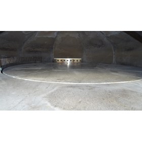 Rotated Traditional Italian Type Two (2) Gas Burners & Wood Burner Pizza Oven for 9 Pizzas MIX120RKS, ASTERM FORNI