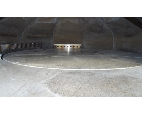 Rotated Traditional Italian Type Two (2) Gas Burners & Wood Burner Pizza Oven for 9 Pizzas MIX120RKS, ASTERM FORNI