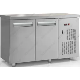 Επαγγελματικό Ψυγείο Πάγκος-Συντήρηση 135 x 60 εκ. με 2 Πόρτες GN 1/1 PSM13560 DOBROS INOX Ελλάδος