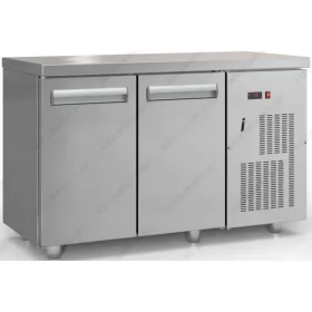 Επαγγελματικό Ψυγείο Πάγκος - Κατάψυξη 135 x 60 εκ. με 2 Πόρτες GN 1/1 PSMK13560 INOX DOBROS Ελλάδος