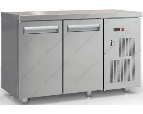 Refrigerated Counter - Freezer 130 x 70 cm 2 Doors GN 1/1 PSMK13070 INOX DOBROS Greece