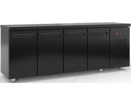 Refrigerated Counter - Cooler 220 x 70 cm 4 Doors GN 1/1 PSM22070 DOBROS INOX Greece