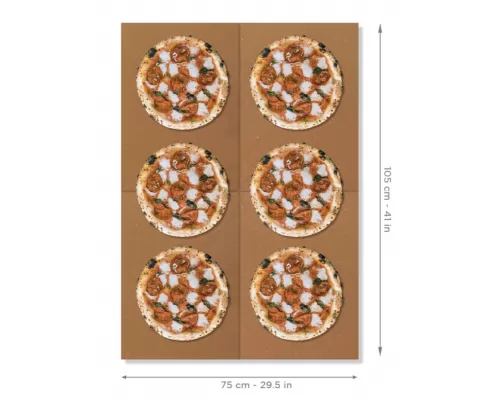 Traditional Italian Electric Pizza Oven for 6 Pizzas ZENO, ALFA Italy