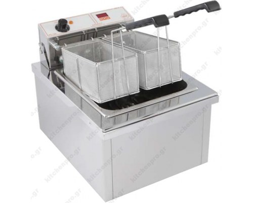 Επαγγελματικός Βραστήρας Ζυμαρικών 13 λίτρων Τριφασικός με Ψηφιακό Χρονόμετρο PC130 Μ & Μ Ελλάδος