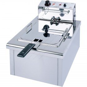 Επαγγελματική Μονή Φριτέζα 7 Λίτρων Τριφασική Ηλεκτρική F70C M & M Ελλάδος