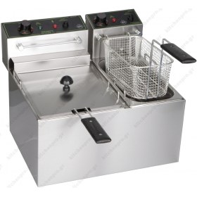 Επαγγελματική Διπλή Φριτέζα 7+4 Λίτρων Ηλεκτρική F70C M & M Ελλάδος