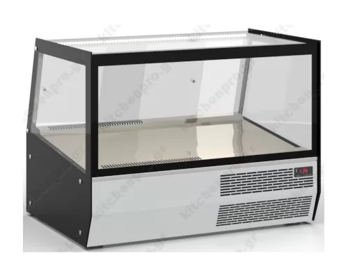 Επιτραπέζια Θερμαινόμενη Βιτρίνα 77 x 60 εκ. βεβιασμένης κυκλοφορίας ECO77.HOTAIR INOX DOBROS Ελλάδος