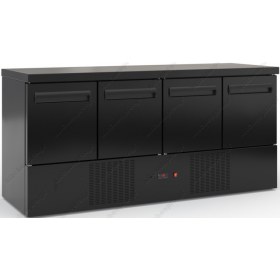 Επαγγελματικό Ψυγείο Πάγκος-Συντήρηση 180 x 60 εκ. με 4 Πόρτες GN 1/1 PSM18060DM DOBROS INOX Ελλάδος