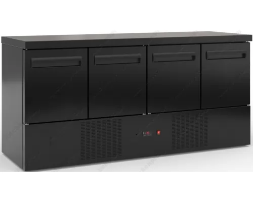 Επαγγελματικό Ψυγείο Πάγκος-Συντήρηση 180 x 60 εκ. με 4 Πόρτες GN 1/1 PSM18060DM DOBROS INOX Ελλάδος