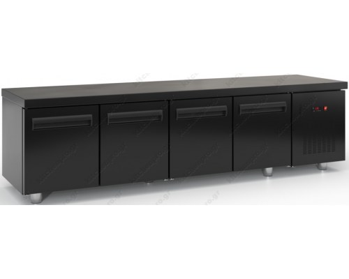 Επαγγελματικό Ψυγείο Πάγκος - Κατάψυξη Χαμηλό 225 x 60 εκ. με 4 Πόρτες GN 1/1 PSMK22560SN INOX DOBROS Ελλάδος