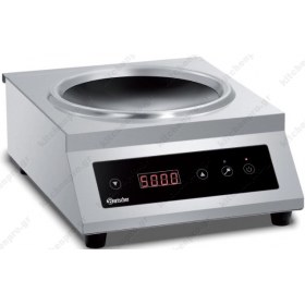 Επαγγελματική Επαγωγική Εστία Wok Hλεκτρονική 105929  ΒARTSCHER Γερμανίας