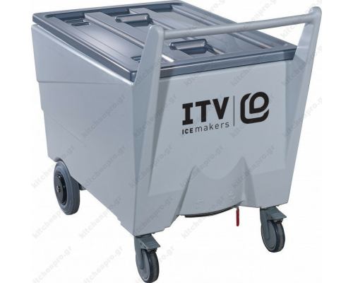 Αποθήκη Πάγου - Καρότσι Inox EASY CART C110 112 kg ITV Ισπανίας