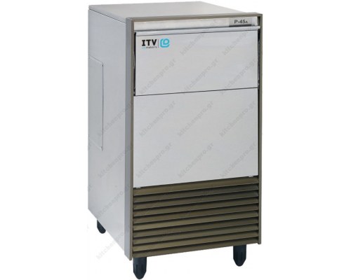 Μηχανή παγοκύβων με Σύστημα Μύλου 66 Kg PULSAR 65 ITV Ισπανίας