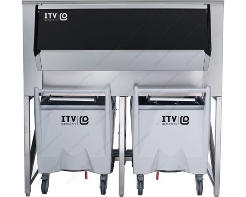 Αποθήκη Πάγου με 2 καρότσια SILO SCD600 617 kg ITV Ισπανίας