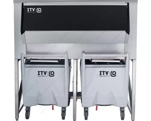 Αποθήκη Πάγου με 2 καρότσια SILO SCD400 412 kg ITV Ισπανίας