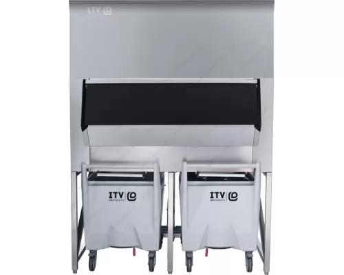 Αποθήκη Πάγου με 2 καρότσια SILO SCD800 812 kg ITV Ισπανίας
