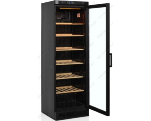 Επαγγελματικό Ψυγείο Συντήρηση & Προβολής  Κρασιών 118 Μπουκάλια CPV1380E TEFCOLD Δανίας