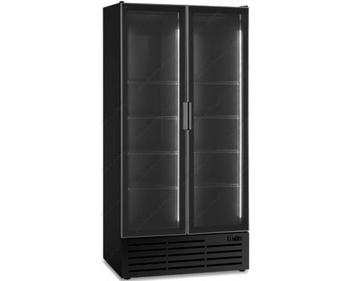 Επαγγελματικό Διπλό Ψυγείο Βιτρίνα Αναψυκτικών ICOOL 107 T BLACK KLIMAITALIA Ιταλίας