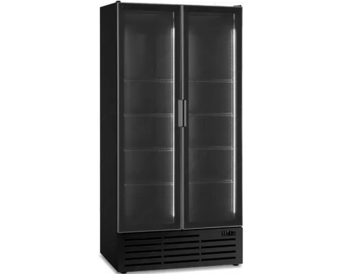Display Cooler for Soft Drinks, Beers & Bottles ICOOL 88 T BLACK KLIMAITALIA Italy