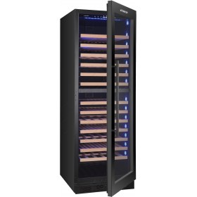 Ψυγείο Κρασιών 154 Μπουκαλιών W180DT (Μαύρη πόρτα) MASTERZEN Ελλάδος