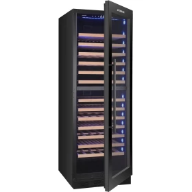 Wine Refrigerator 154 Bottles W180DT (Black door) MASTERZEN of Greece