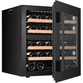 Ψυγείο Κρασιών 26 Μπουκαλιών Πλήρους εντοιχισμού XPR W30D (Μαύρη πόρτα) MASTERZEN Ελλάδος