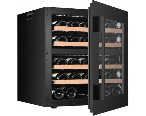 Wine Refrigerator 26 Bottles Fully Built-in XPR W30D (Black door) MASTERZEN of Greece