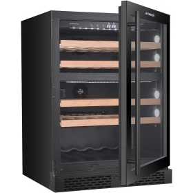 Wine Refrigerator 39 Bottles XPR W46DT (Black door) MASTERZEN of Greece