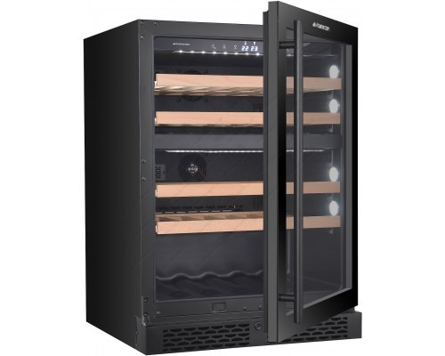 Ψυγείο Κρασιών 39 Μπουκαλιών XPR W46DT (Μαύρη πόρτα) MASTERZEN Ελλάδος