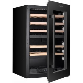 Ψυγείο Κρασιών 42 Μπουκαλιών Πλήρους εντοιχισμού XPR W48DT (Μαύρη πόρτα) MASTERZEN Ελλάδος