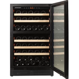 Wine Refrigerator 74 Bottles XPR W88DΤ (Black door) MASTERZEN of Greece