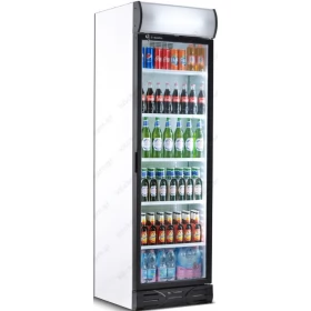 Επαγγελματικό Ψυγείο Βιτρίνα Αναψυκτικών με Μετόπη 59.5 εκ. Πλάτος x 200 εκ Ύψος  D372 SCM 4C KLIMASAN