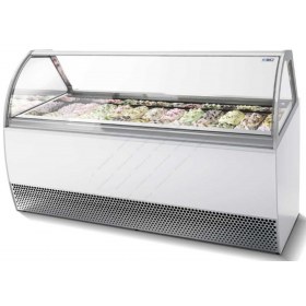 Βιτρίνα Παγωτού για 12 Λεκανάκια MILLENNIUM 120 LX ISA Ιταλίας