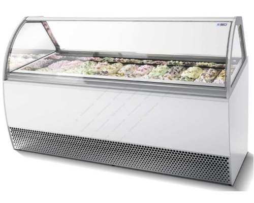 Βιτρίνα Παγωτού για 12 Λεκανάκια MILLENNIUM 120 LX ISA Ιταλίας