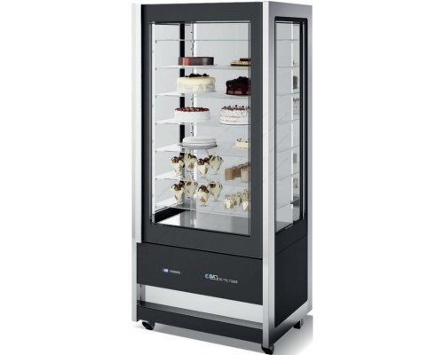 Επαγγελματικό Ψυγείο Βιτρίνα Συντήρηση Γλυκών - Ζαχαροπλαστικής 93 x 74,5 x 206,2 εκ. CRISTAL TOWER 93 RV TN ISA Ιταλίας