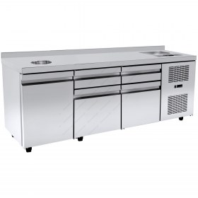 Ψυχόμενο Coffee Station 179 εκ CS RE 179M, NIKI INOX Ελλαδος