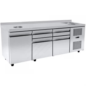 Ψυχόμενο Coffee Station 179 εκ CS RE 179M, NIKI INOX Ελλαδος