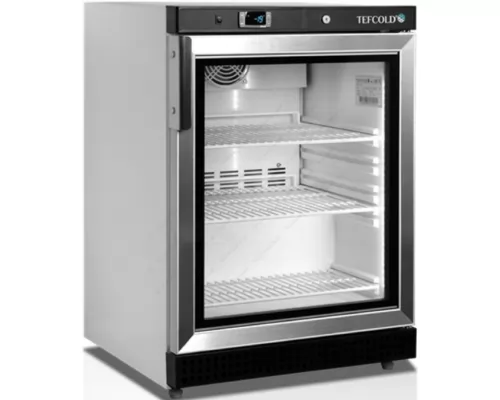 Display Freezer for Soft Drinks, Beers & Bottles 60 x 85 cm UF200 VG TEFCOLD Denmark