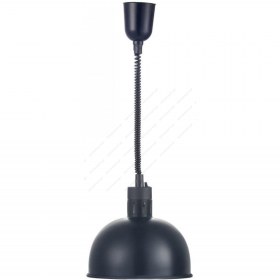 Θερμαντική Λάμπα Οροφής Μπουφέ Μαύρη HL-E