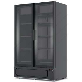 Επαγγελματικό Διπλό Ψυγείο Βιτρίνα Αναψυκτικών MILANO 1270 BLK  KLIMAITALIA Ιταλίας