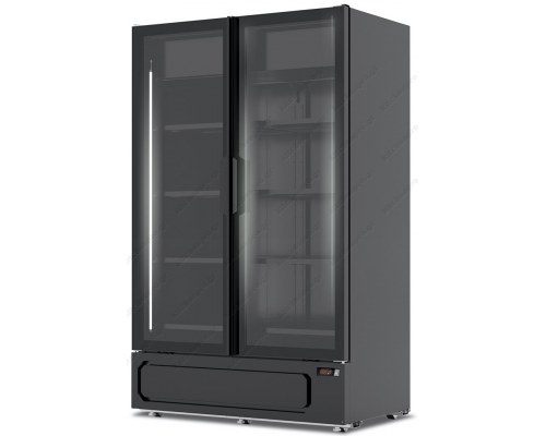 Επαγγελματικό Διπλό Ψυγείο Βιτρίνα Αναψυκτικών MILANO 1270 BLK  KLIMAITALIA Ιταλίας