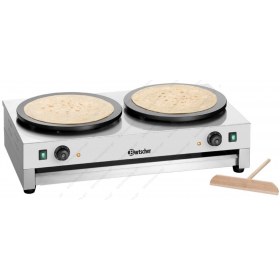 Επαγγελματική Κρεπιέρα Ηλεκτρική Διπλή 2CP400 BARTSCHER Γερμανίας